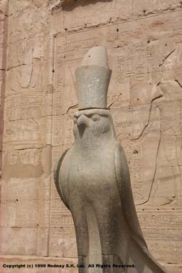 Falcon Statue