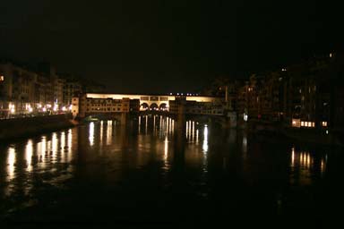 Ponte Vecchio at night