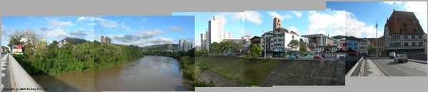 Rio Itajai-Acu Panarama