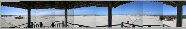 View from Beach Tower Panarama