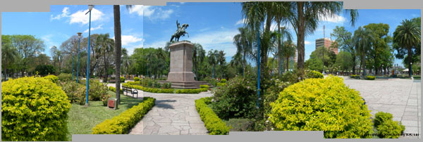 Plaza 25 de Mayo Panarama