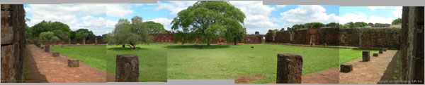 Cloister Panarama