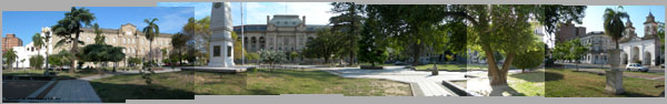 Plaza 25 de Mayo Panarama