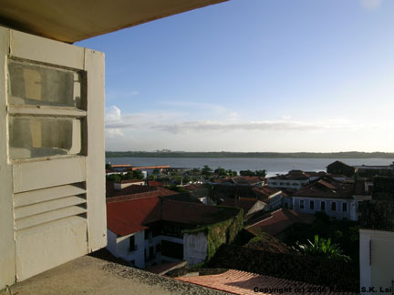 View of Rio Anil from Lord Hotel