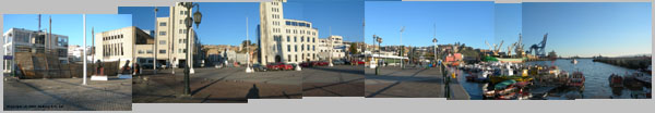 Muelle Prat Panarama