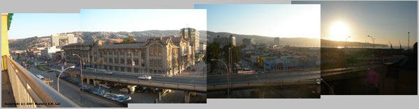 Mirador Jumbo [Avenida Argentina/Universidad Catolica] Panarama